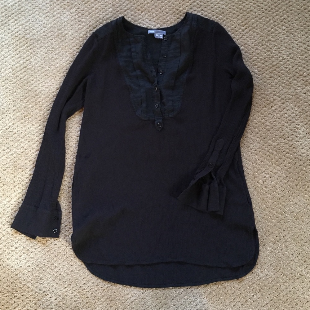 Vince Black Tunic w. Pockets, XS
